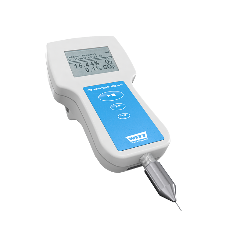 Handheld CO2/O2 sensor