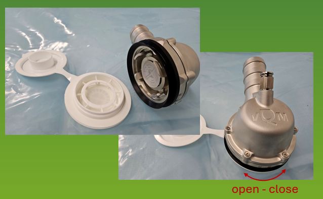 vQm The valve